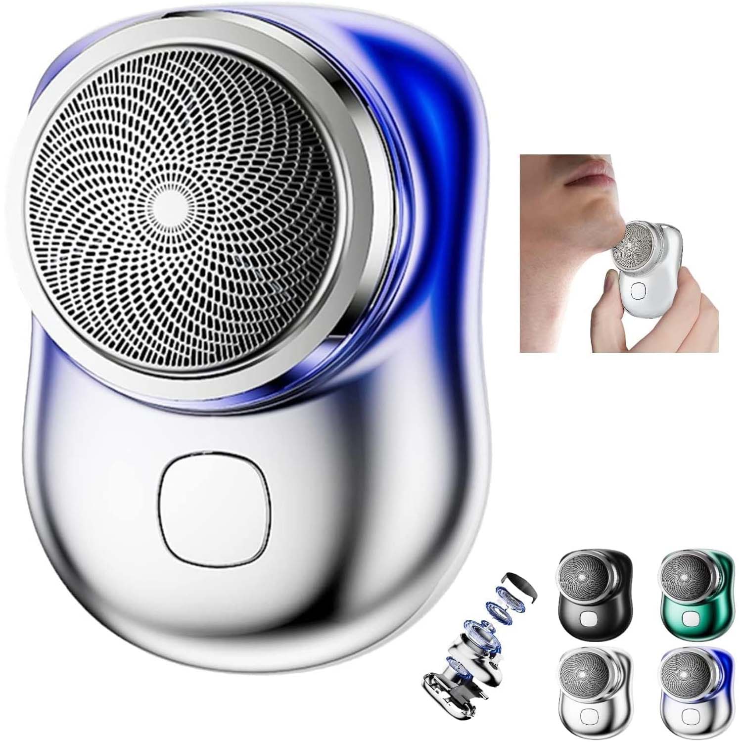 Mini Electric Shaver - Pocket-Sized